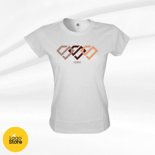 CAMISETA BABY LOOK SHINE BR