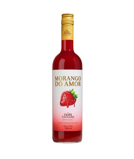 Licor Morango do amor Dom tapparo 750ml