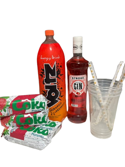 Combo Stroke Morango