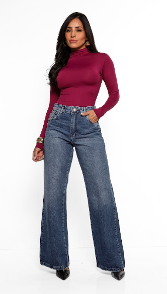CALÇA WIDE LEG PREMIUM NJ12393 NXO