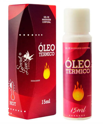OLEO TERMICO HOT PARA MASSAGEM CORPORAL 15ML