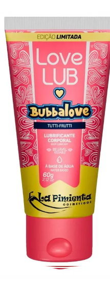 LUBRIFICANTE LOVE LUB BUBBALOVE UVA