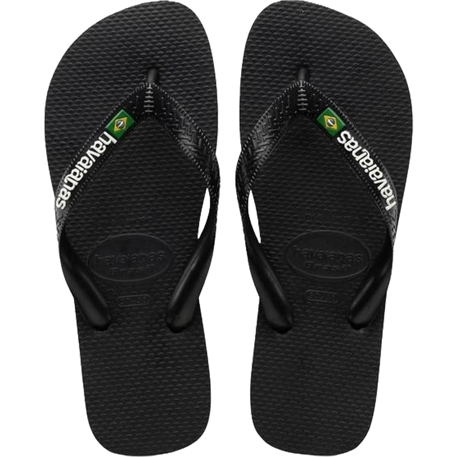 HAVAIANAS BRASIL LOGO (Preto)