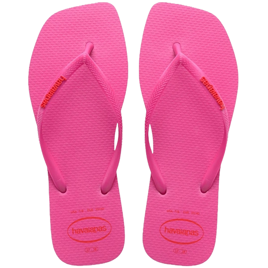 HAVAIANAS SLIM SQUARE LOG POP UP (Rosa Gum)