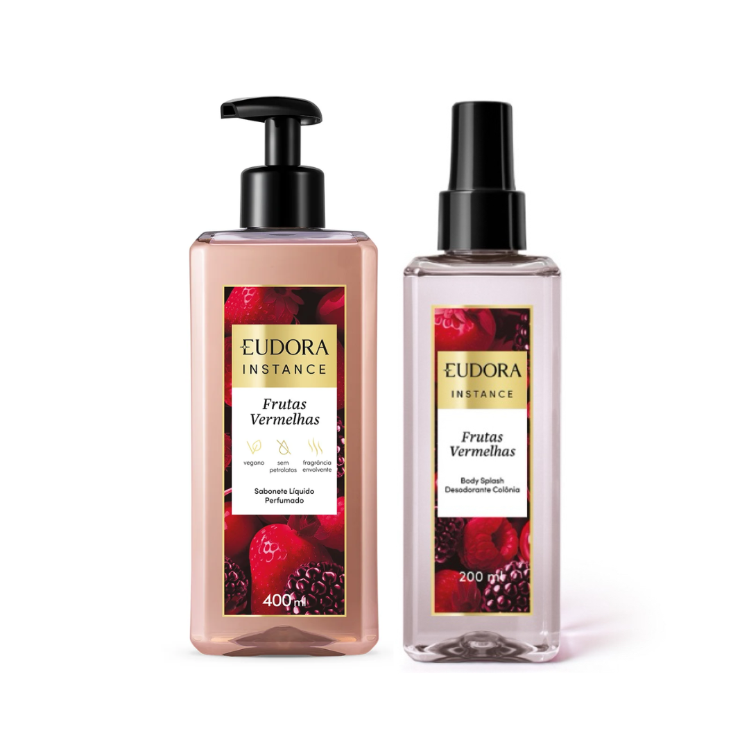 KIT EUDORA INSTANCE FRUTAS VERMELHAS | EUDORA