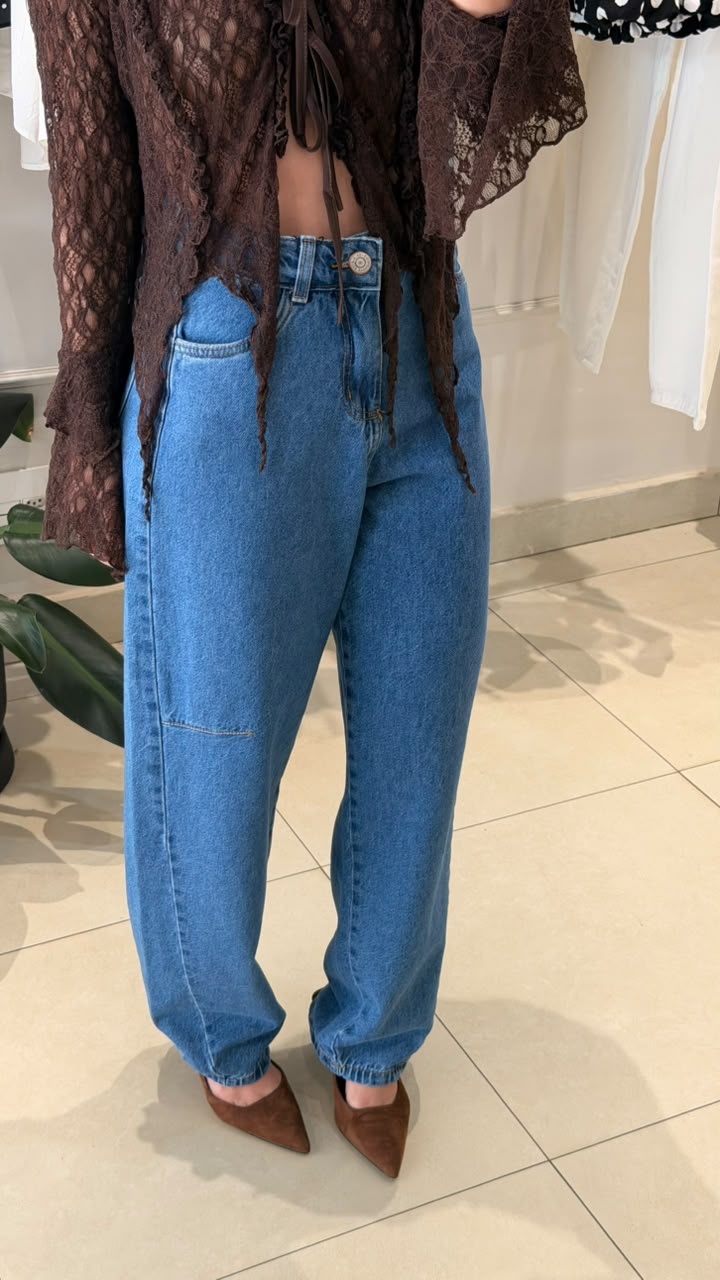 CALÇA BARREL EDUARDA