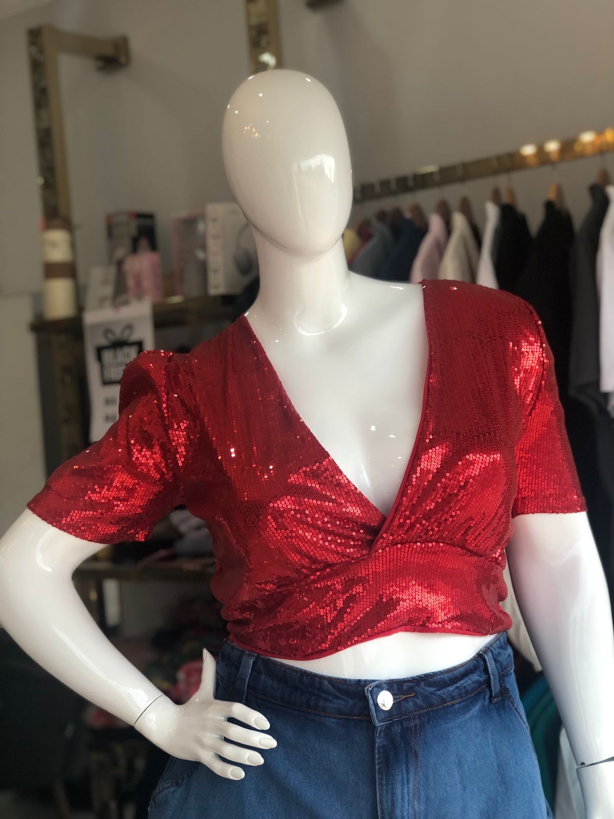 BLUSA PLUS PAÊTE