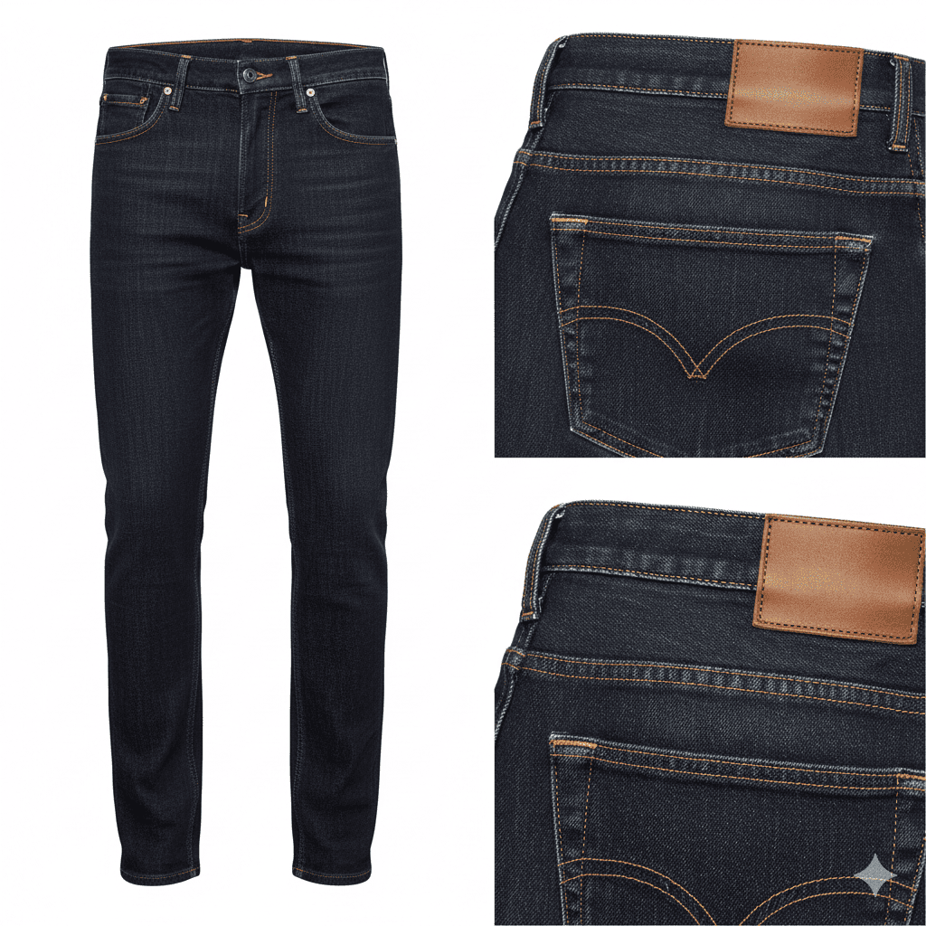 Calça Jeans Slim Masculina Denim Premium