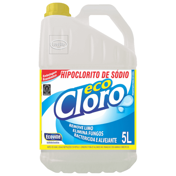 HIPOCLORITO DE SODIO ECO CLORO 5LT