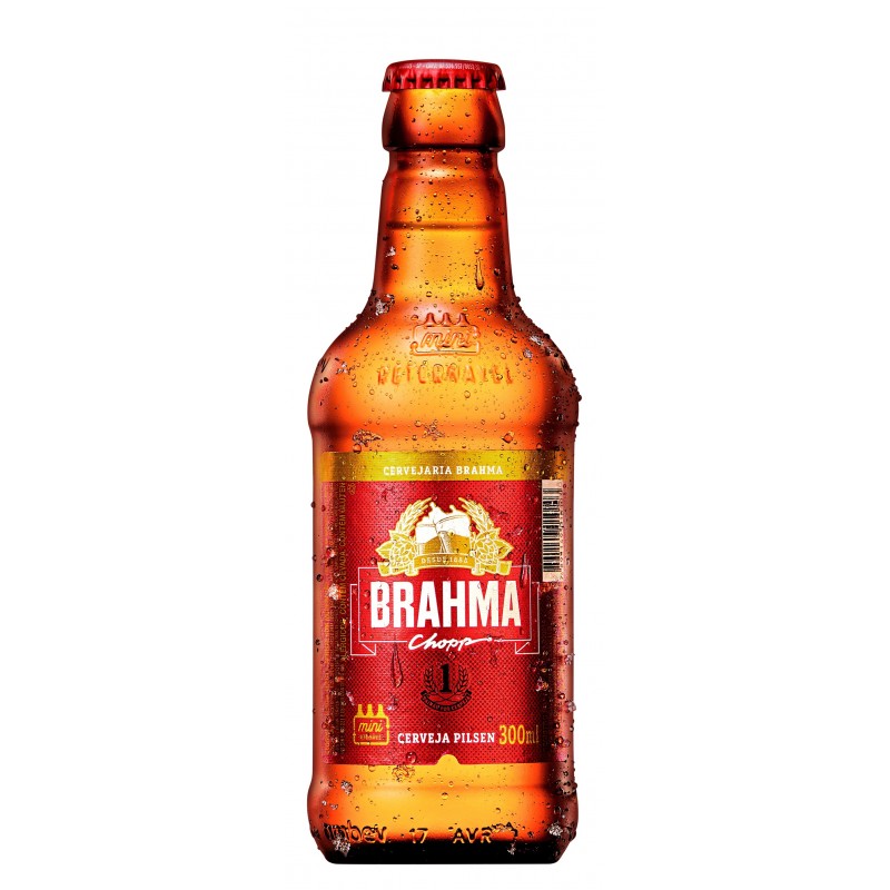 BRAHMA CHOPP GFA VD 300ML CX C/23