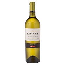VIN FR CALVET VARIETALS SAUV BLANC 750ML