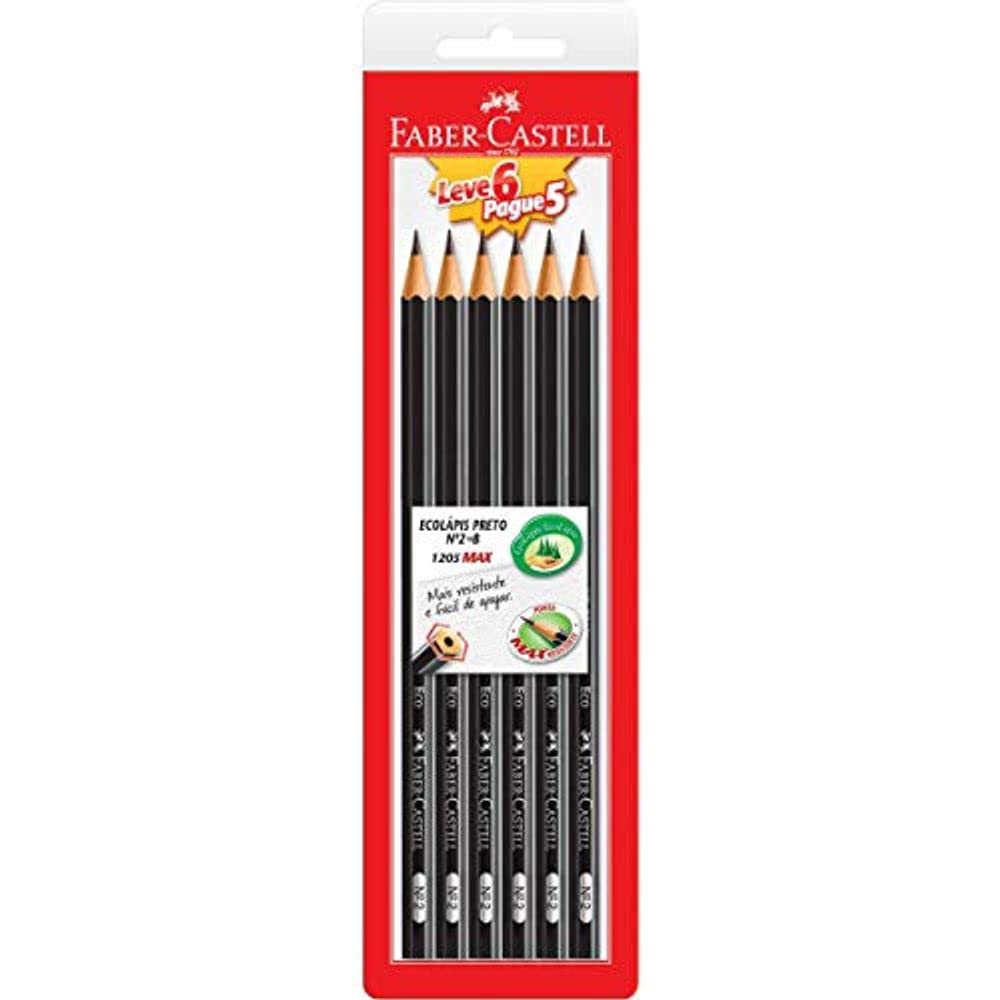 Kit lápis Faber Castell c/6