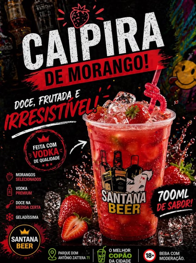 *Caipira de Morango