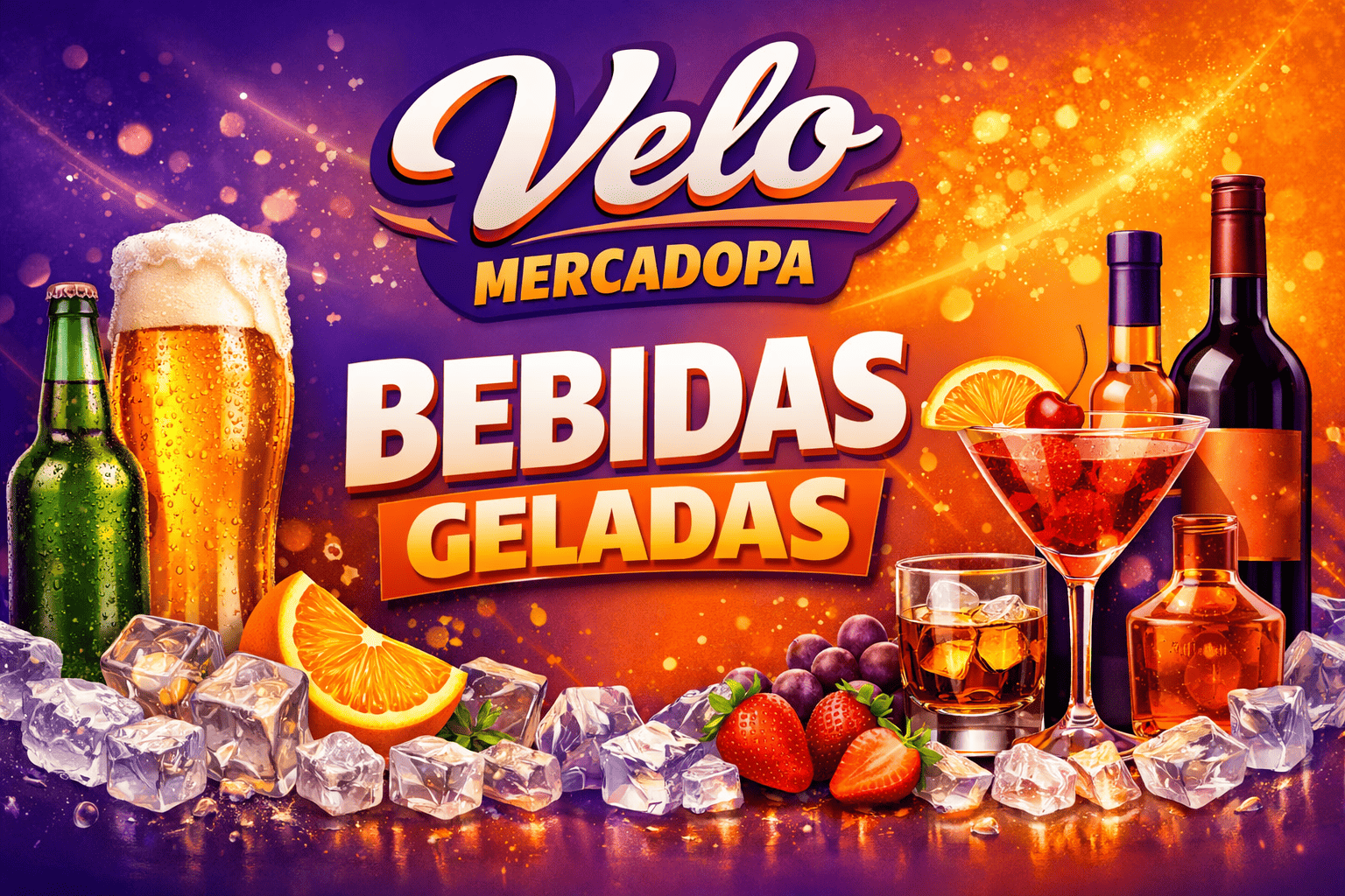 Sextou com bebidas na PROMO