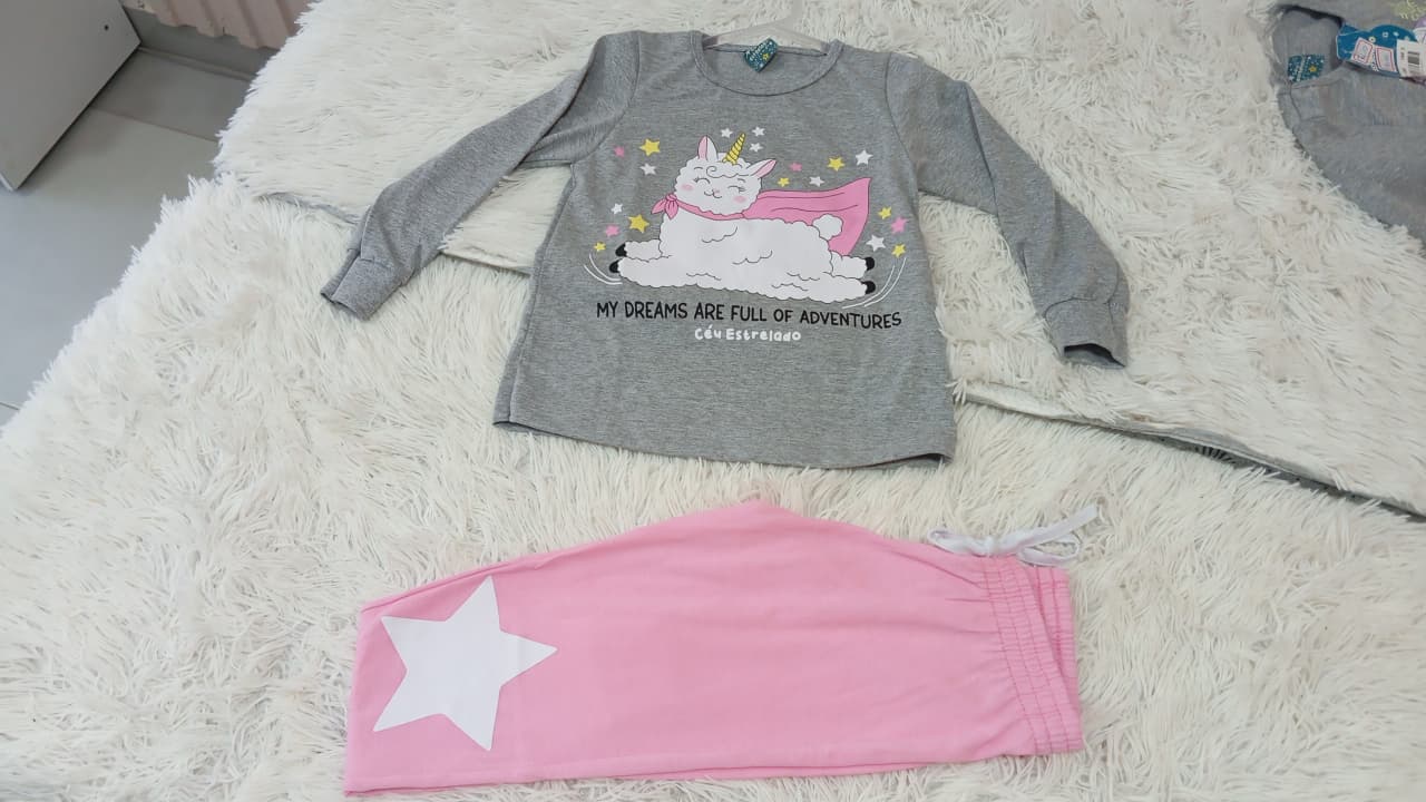 CONJUNTO PIJAMA ADVENTURE - TAM:4