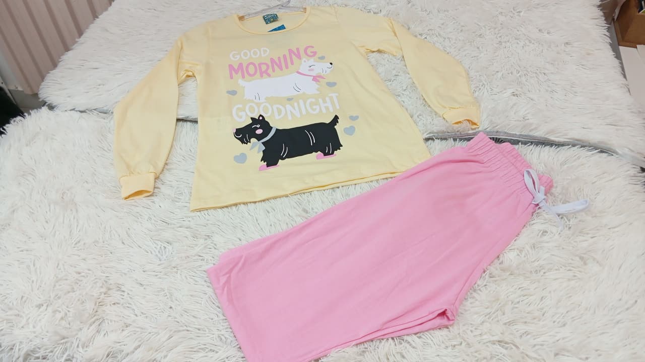 CONJUNTO PIJAMA GOOD - TAM:10