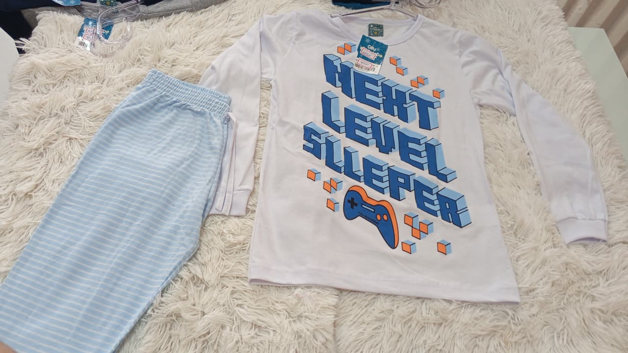CONJUNTO PIJAMA SLEEPER - TAM:10