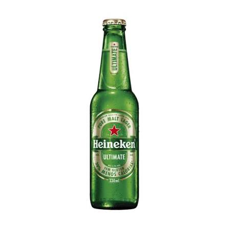 Heineken Ultimate Cerveja Lager Puro Malte Long Neck 350 ml