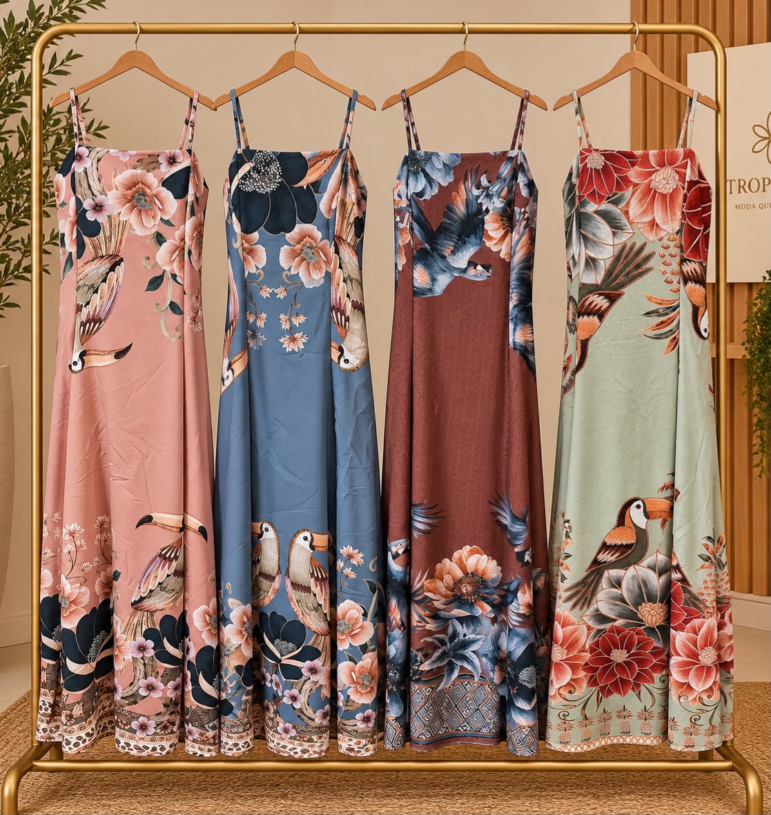 VESTIDO JUNGLE LONGO