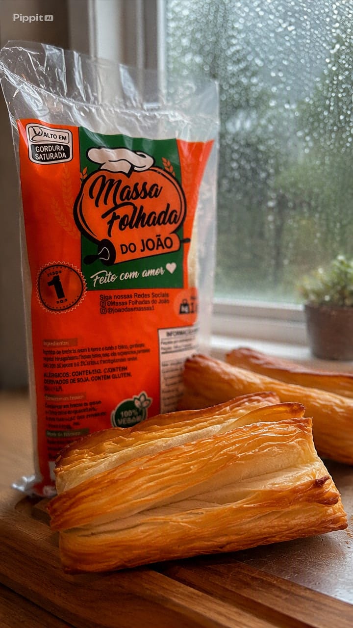 Massa Folhada 1kg