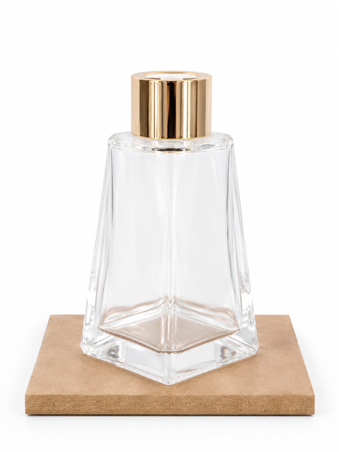 Vidro para Difusor de Varetas – Transparente Facetado 120ml