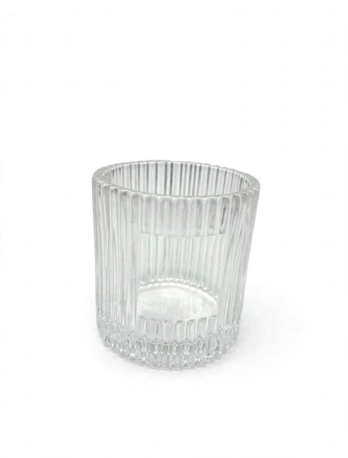 Vaso de Vidro Transparente
