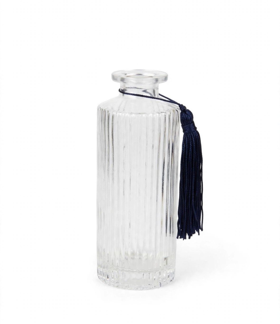 Vaso Transparente com Detalhe Azul 250ml
