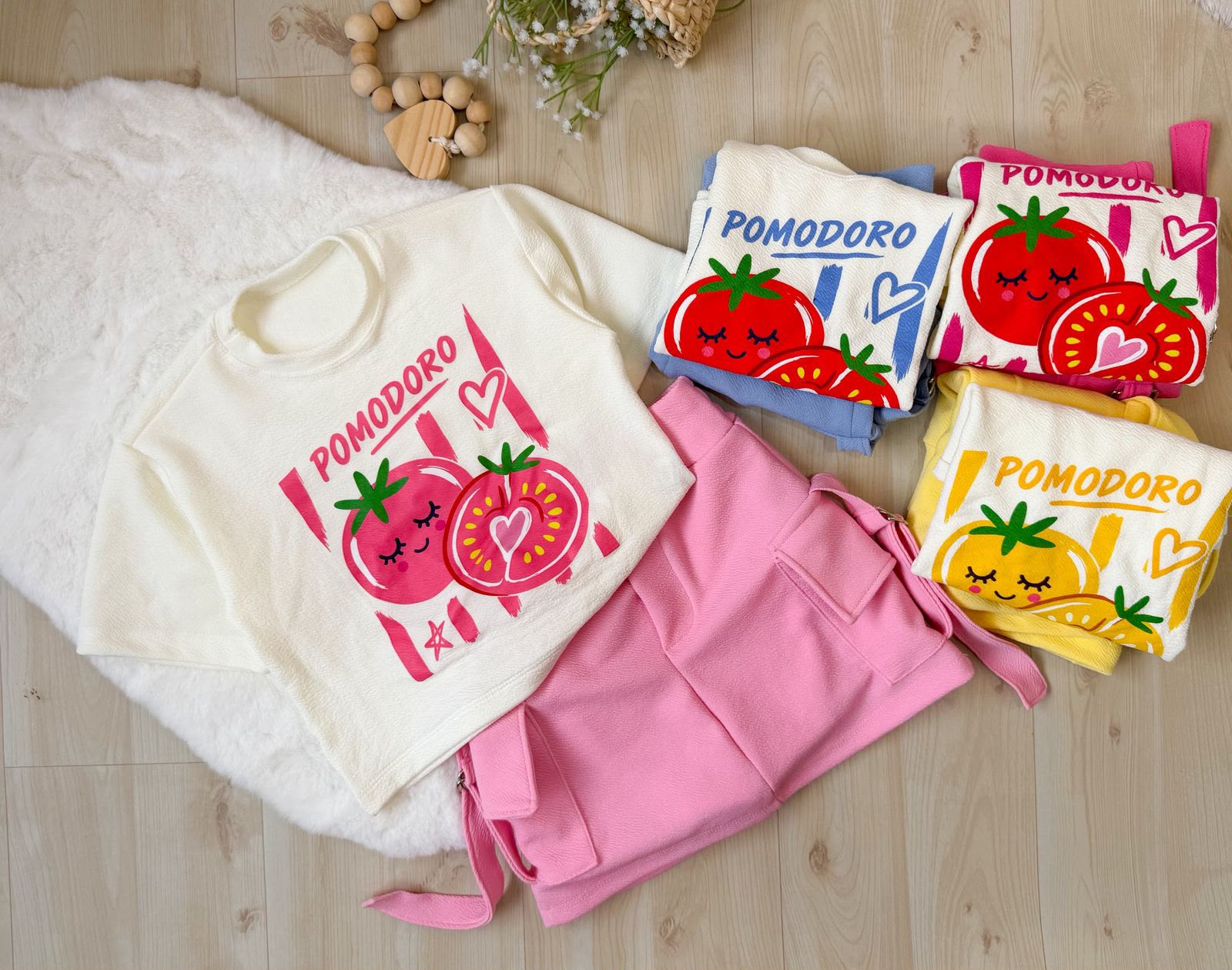 CONJUNTO TOMATE POMODORO