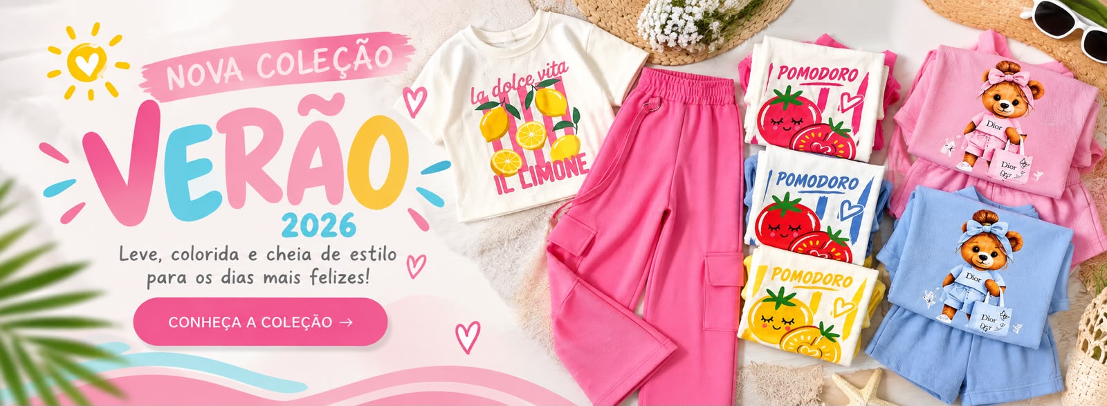 COLEÇÃO DE VERÃO MENINAS