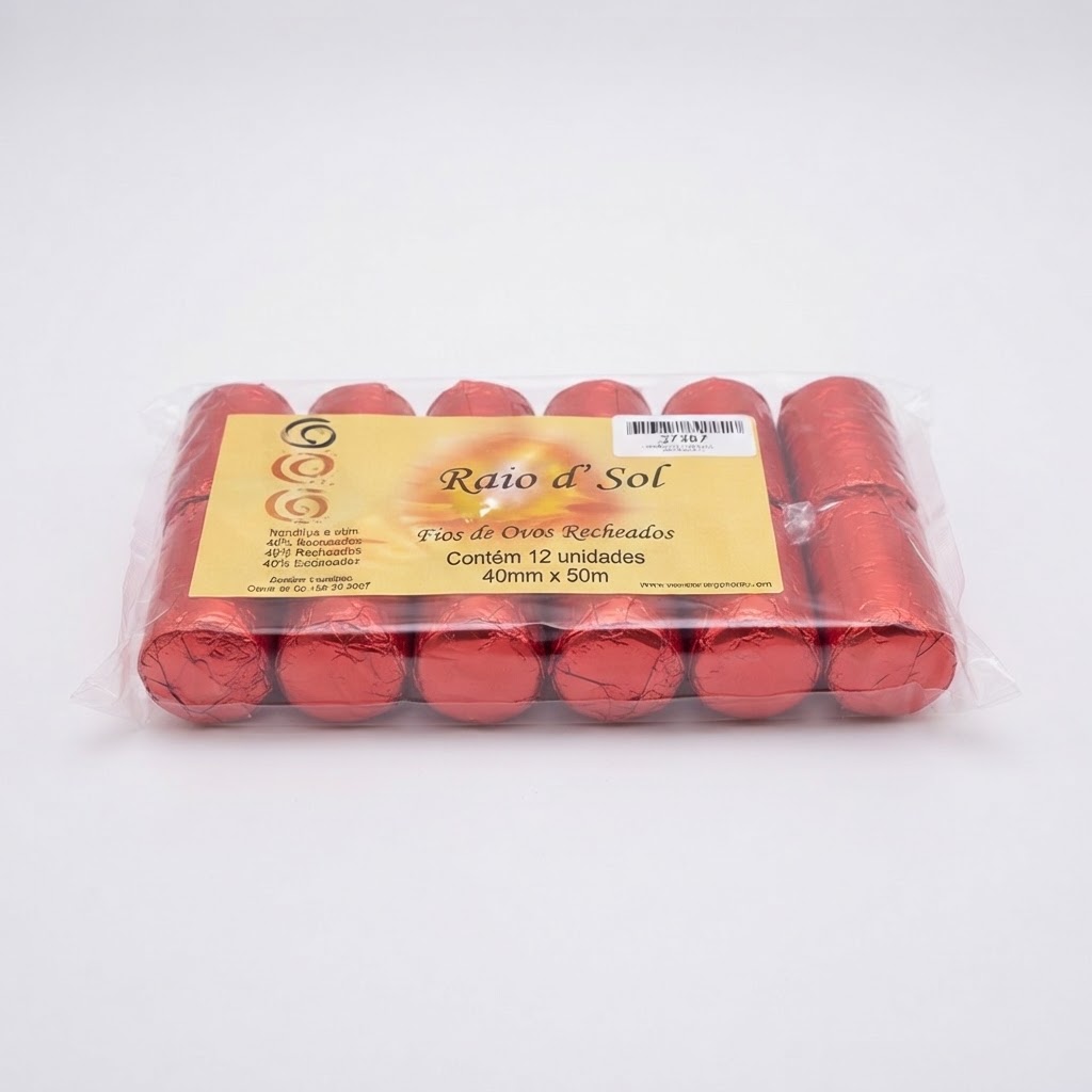 Fitilho 05mmx50m pct c/ 10 unidades VERMELHO