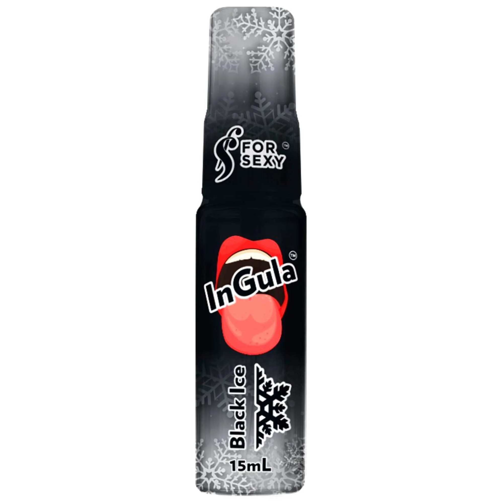 INGULA COMESTIVEL DESSENSIBILIZANTE 15ML FORSEXY BLACK ICE