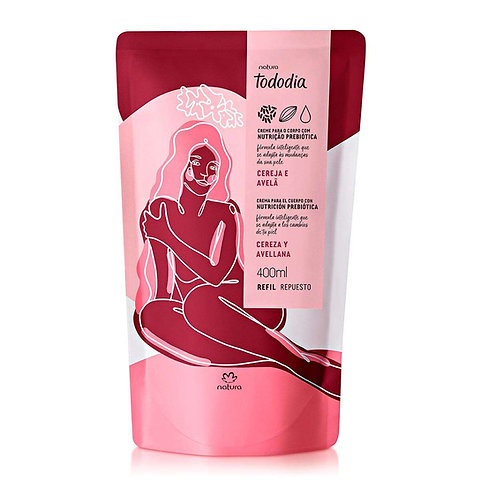 REFIL TODODIA CEREJA E AVELA 400ML