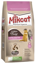 RACAO MIKCAT PREM ESP 1kg GATOS ADULTOS