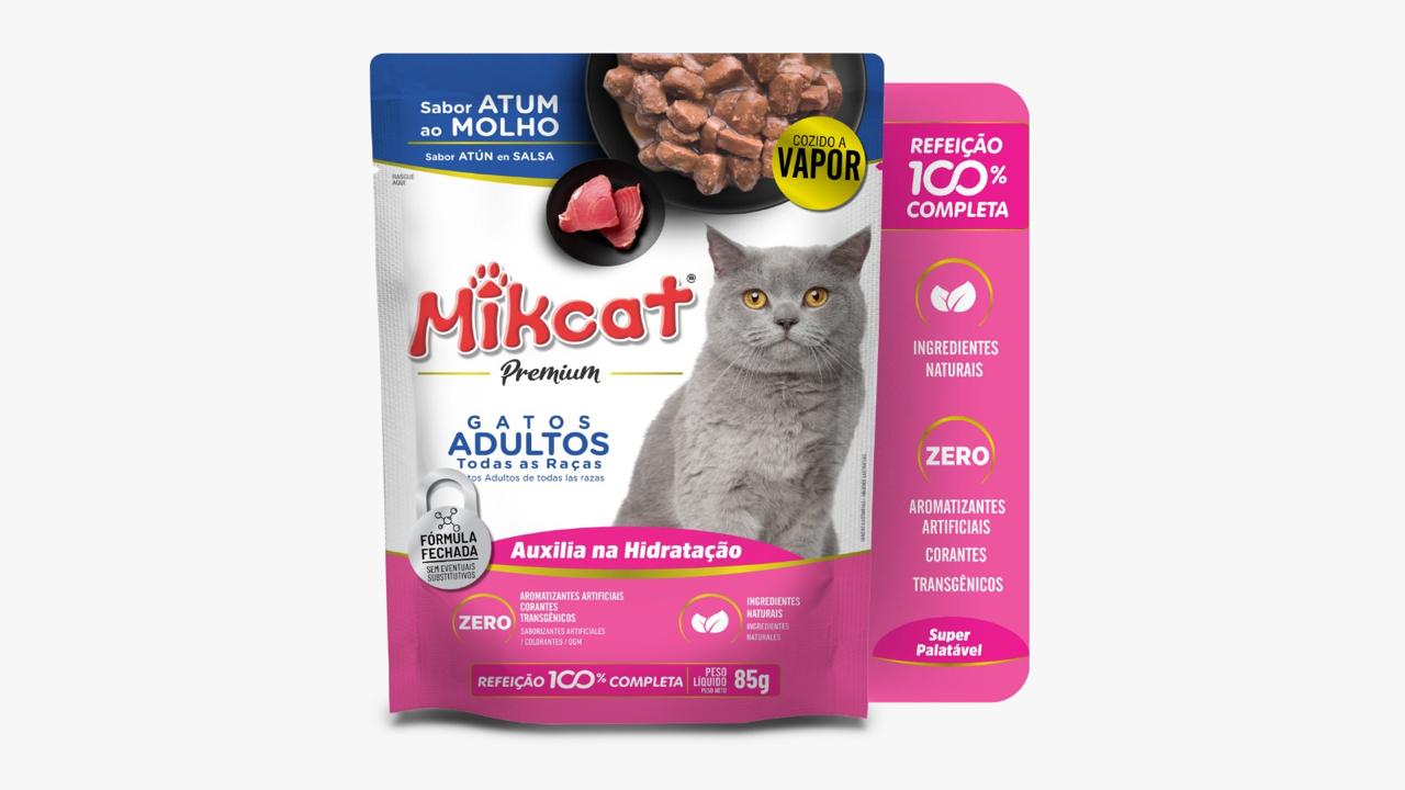 SACHE MIKCAT 18X85g ADULTOS ATUM