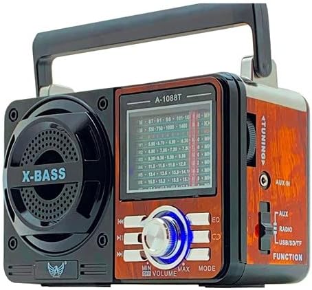 RADIO FM PORTATIL COM ENTRADA USB HOOPSON