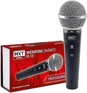 MICROFONE DYNAMIC PROFISSIONAL WVNGR M-58