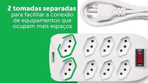 PROTETOR ELETRÔNICO BIVOLT 1,5M 8 TOMADAS EPE1008