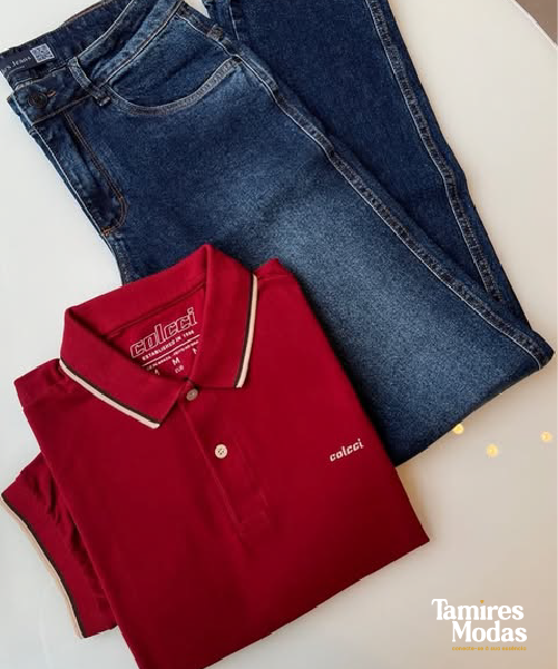 Conjunto Masculino Colcci Vermelho