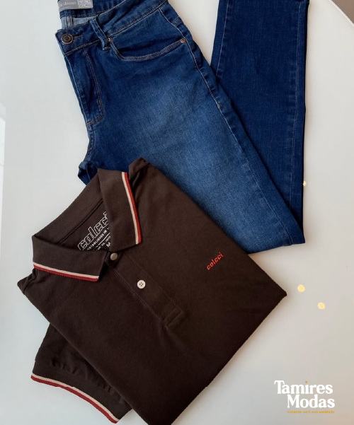 Conjunto Masculino Colcci Marrom
