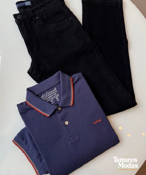 Conjunto Masculino Colcci Azul
