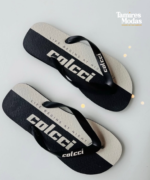 Chinelo Colcci Preto