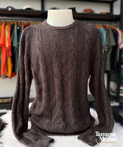 Blusa Winter Style Marrom
