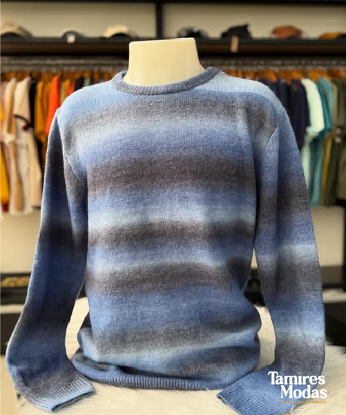 Blusa Winter Style Azul