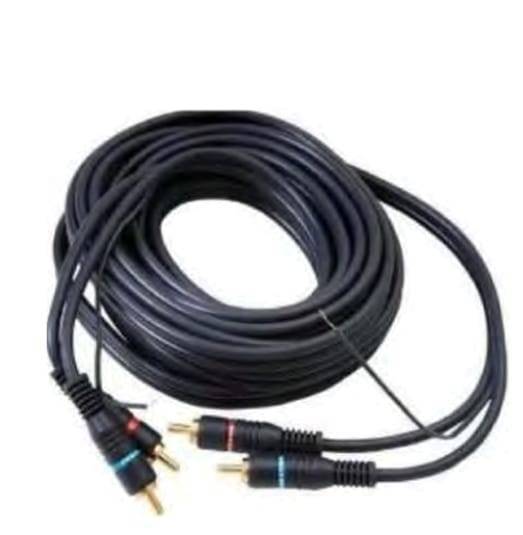 CABO P/SOM 2RCA+2RCA C/TERRA 5MM 5MT SIMPLES MXT cod.3541