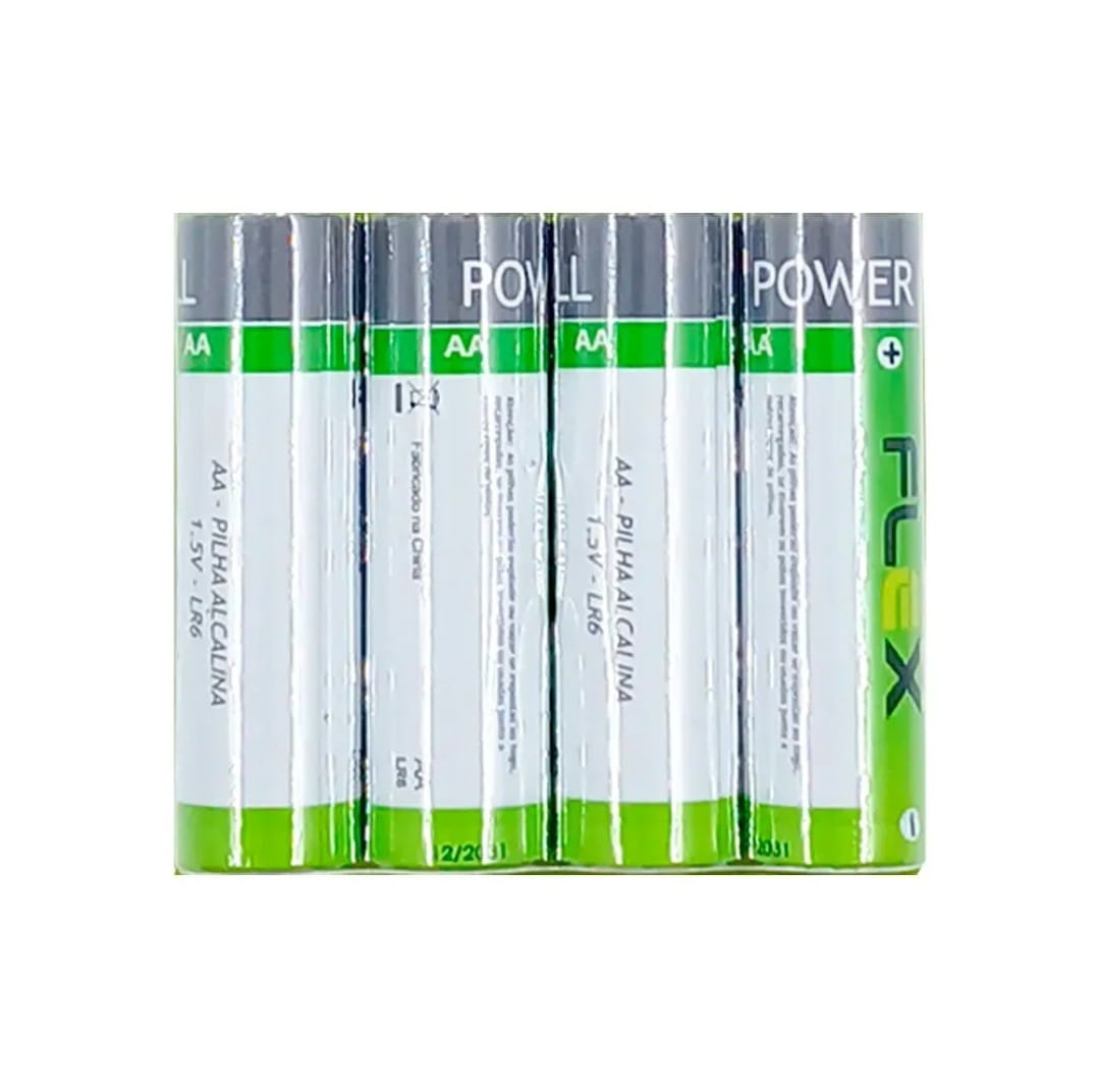 PILHA ALCALINA - 4UND - FLEXGOLD