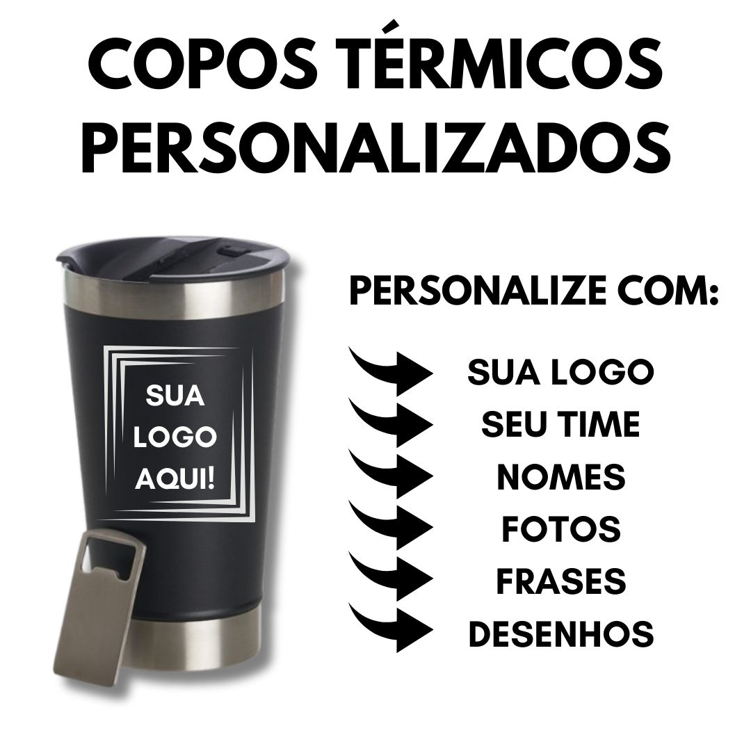COPO TERMICO PERSONALIZADO (GRAVADO A LASER)