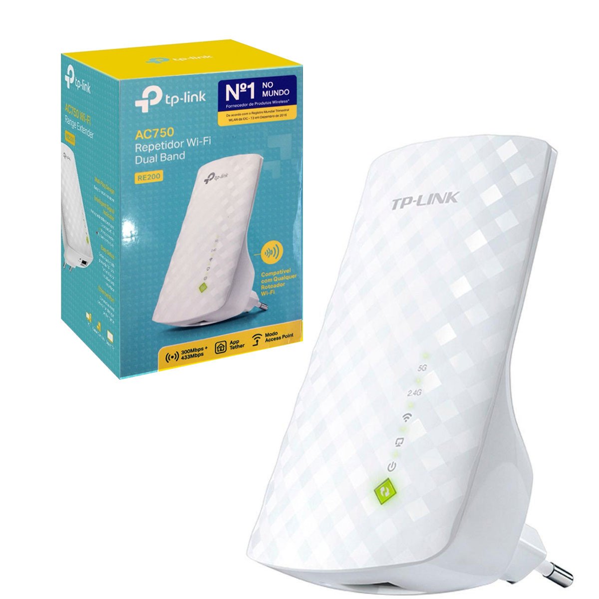REPETIDOR TPLINK RE200 AC750 2.0
