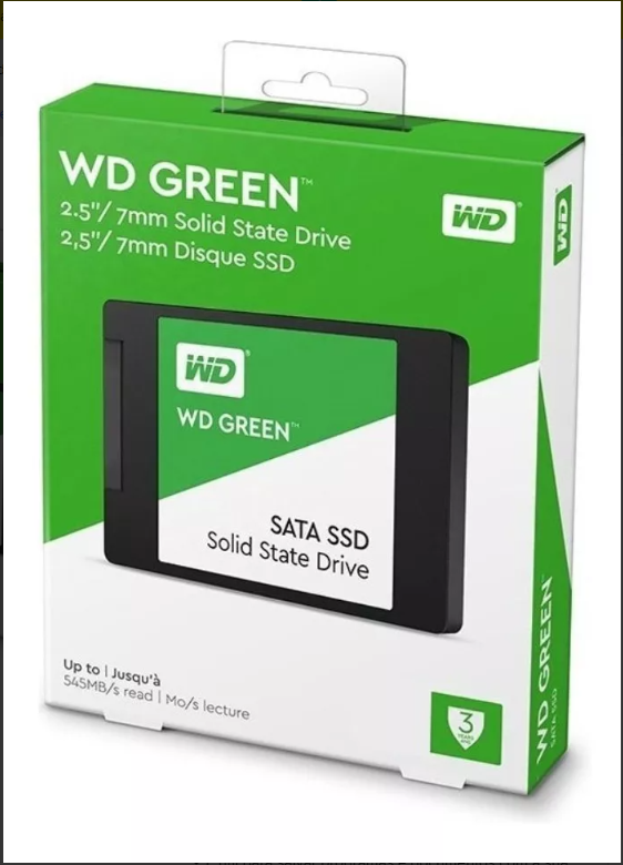 SSD WESTERN DIGITAL WD GREEN WDS240G2G0A 240GB VERDE