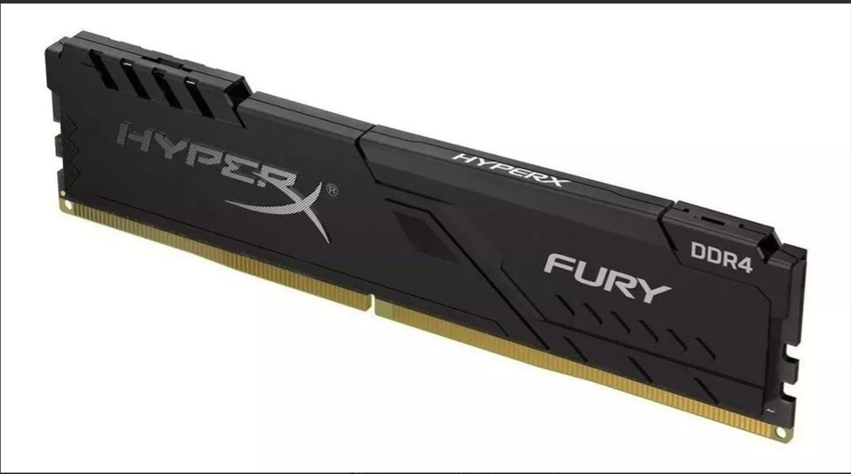 MEMÓRIA RAM FURY COLOR PRETO 8GB