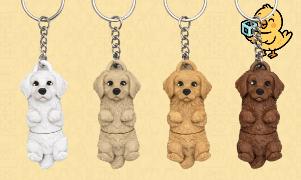 CHAVEIRO CACHORRO POODLE
